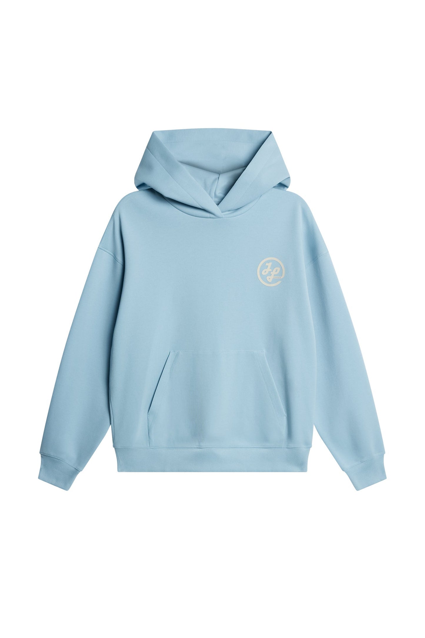 Cove Print Hood / Forget-Me-Not