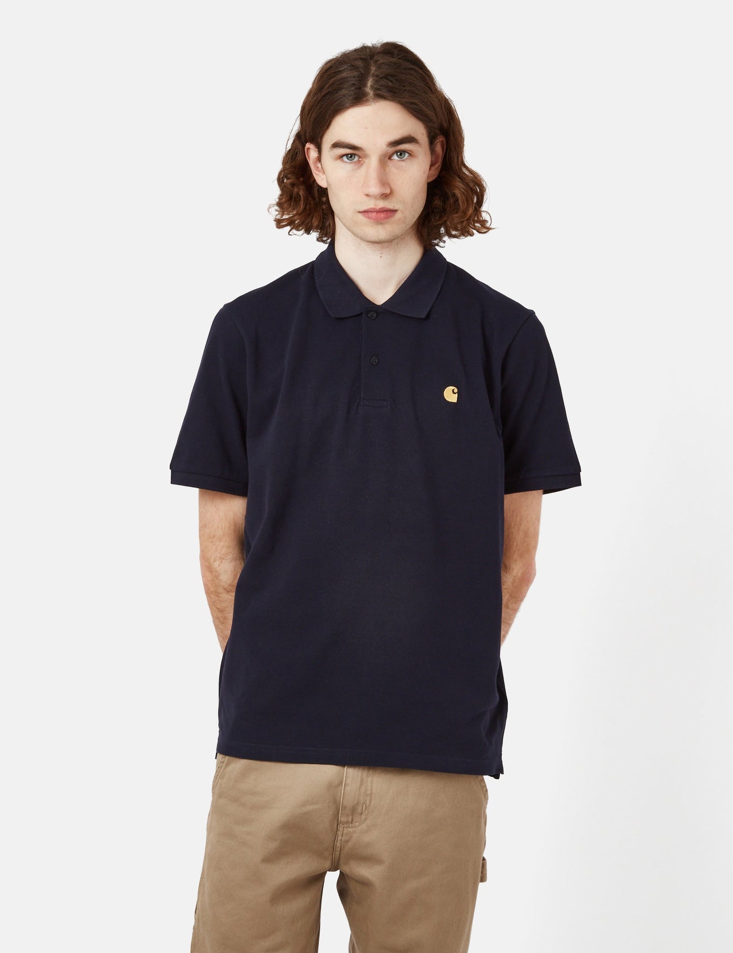 Polo Chase Piqué - Blanc