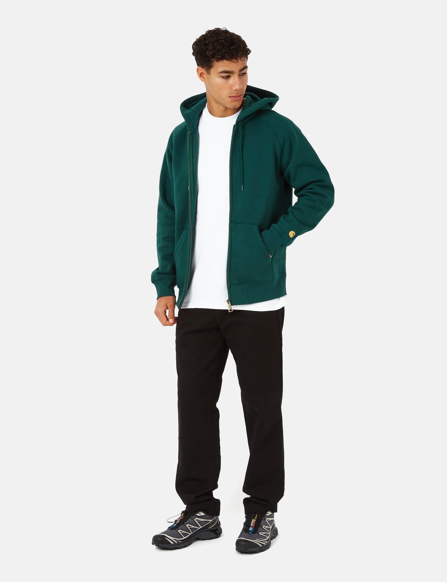 Chase Kapuzenjacke - Botanic Green