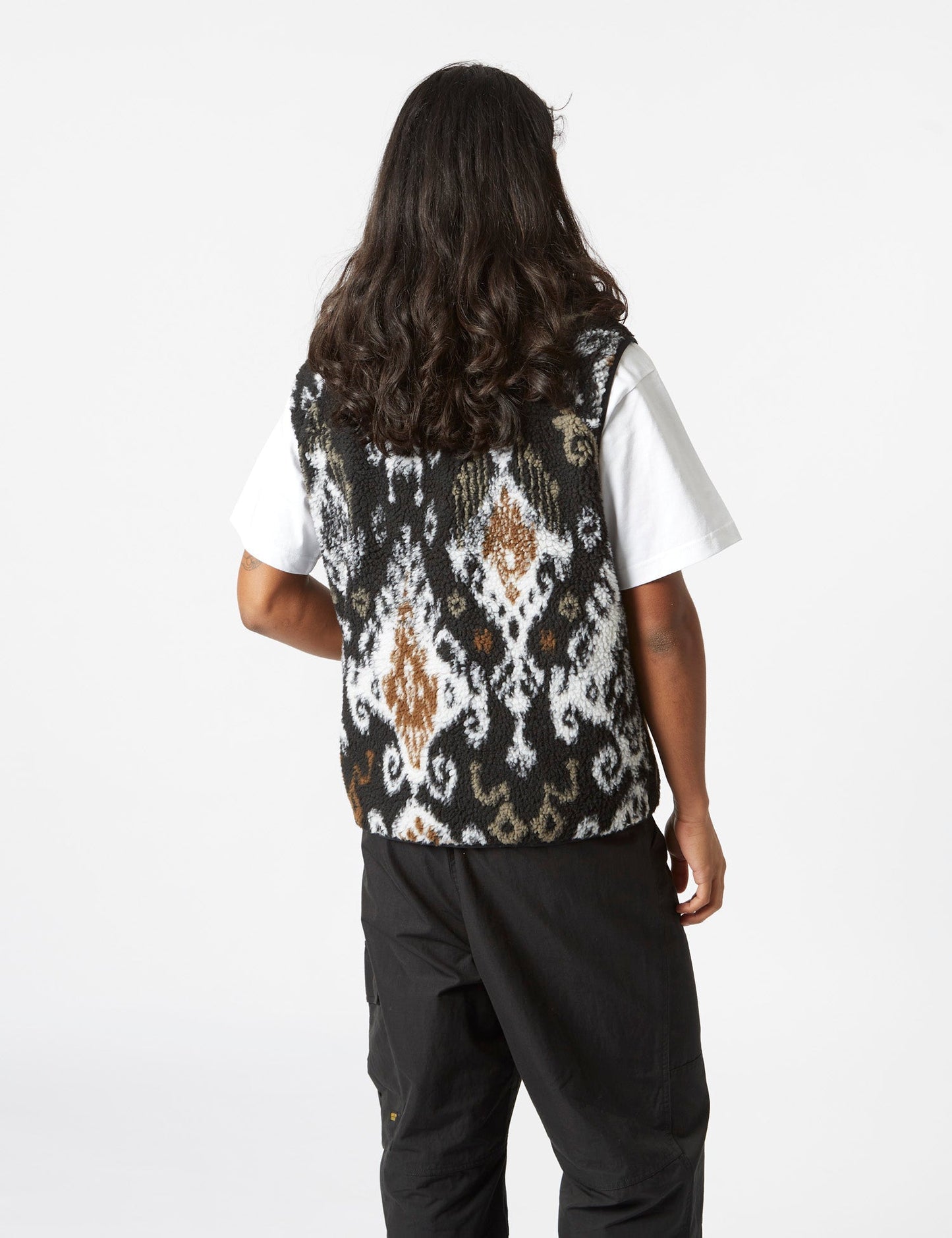 Prentis Vest Fleece-Futter (Baru Jacquard) – Schwarz