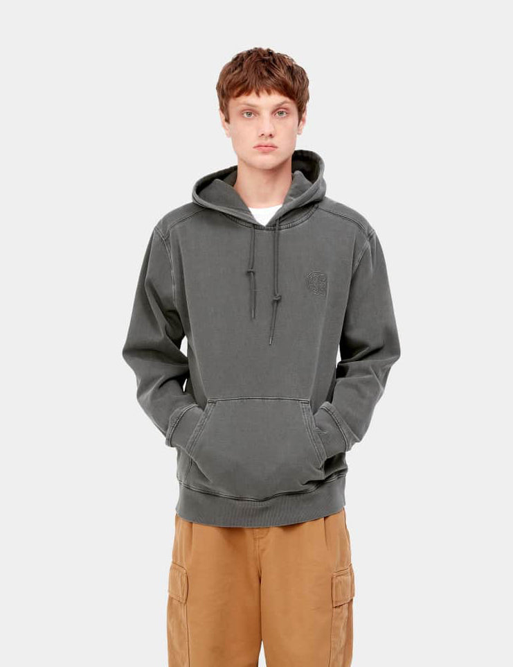 Kapuzenpullover Verse Patch – Enzianblau
