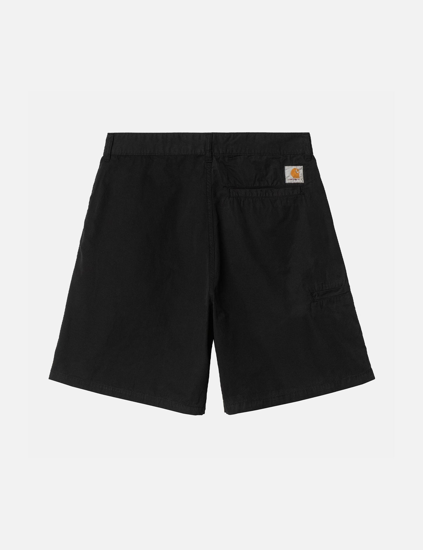 Colston Shorts (locker geschnitten) – Schwarze Stone Washed