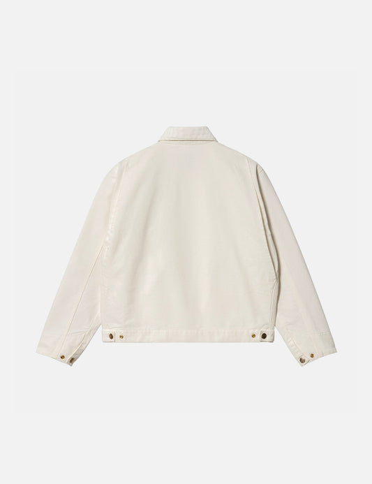 Veste Detroit OG pour femmes (biologique) - Wax/Wax Rinsed