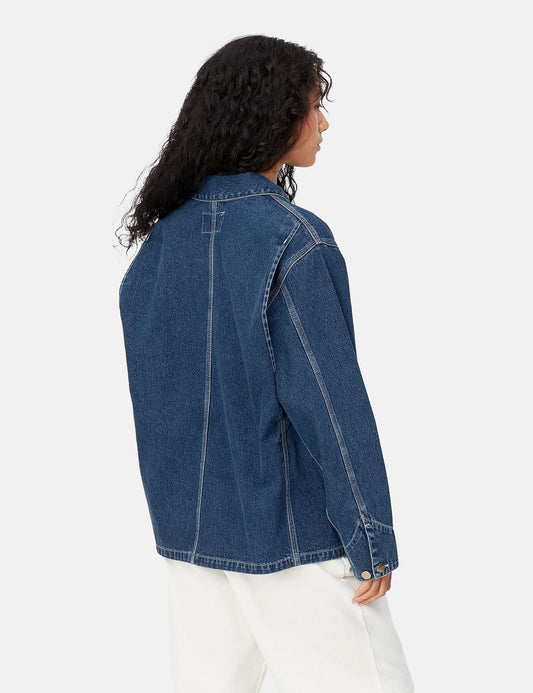 Manteau OG Michigan pour femme (Denim) - Bleu délavé