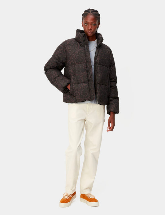 Blouson Springfield pour femme (imprimé cachemire) - Marron Buckeye