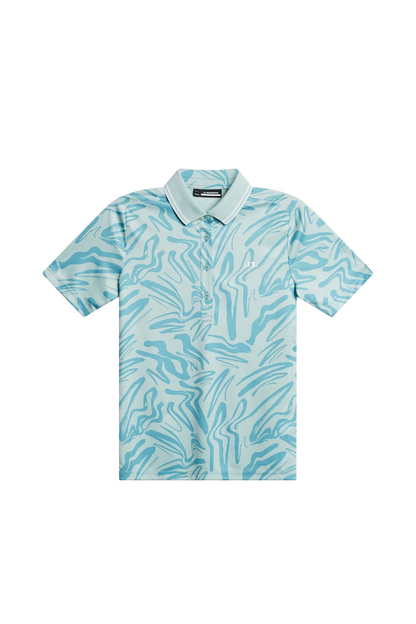 Georgia Print Polo / Scribble Stillwater