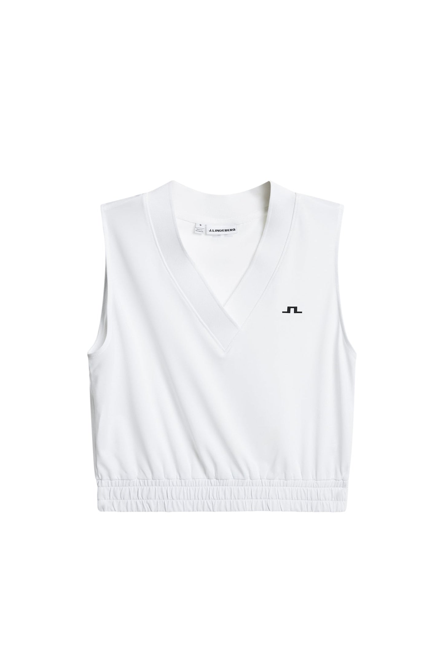 Liny Sleeveless Top / White