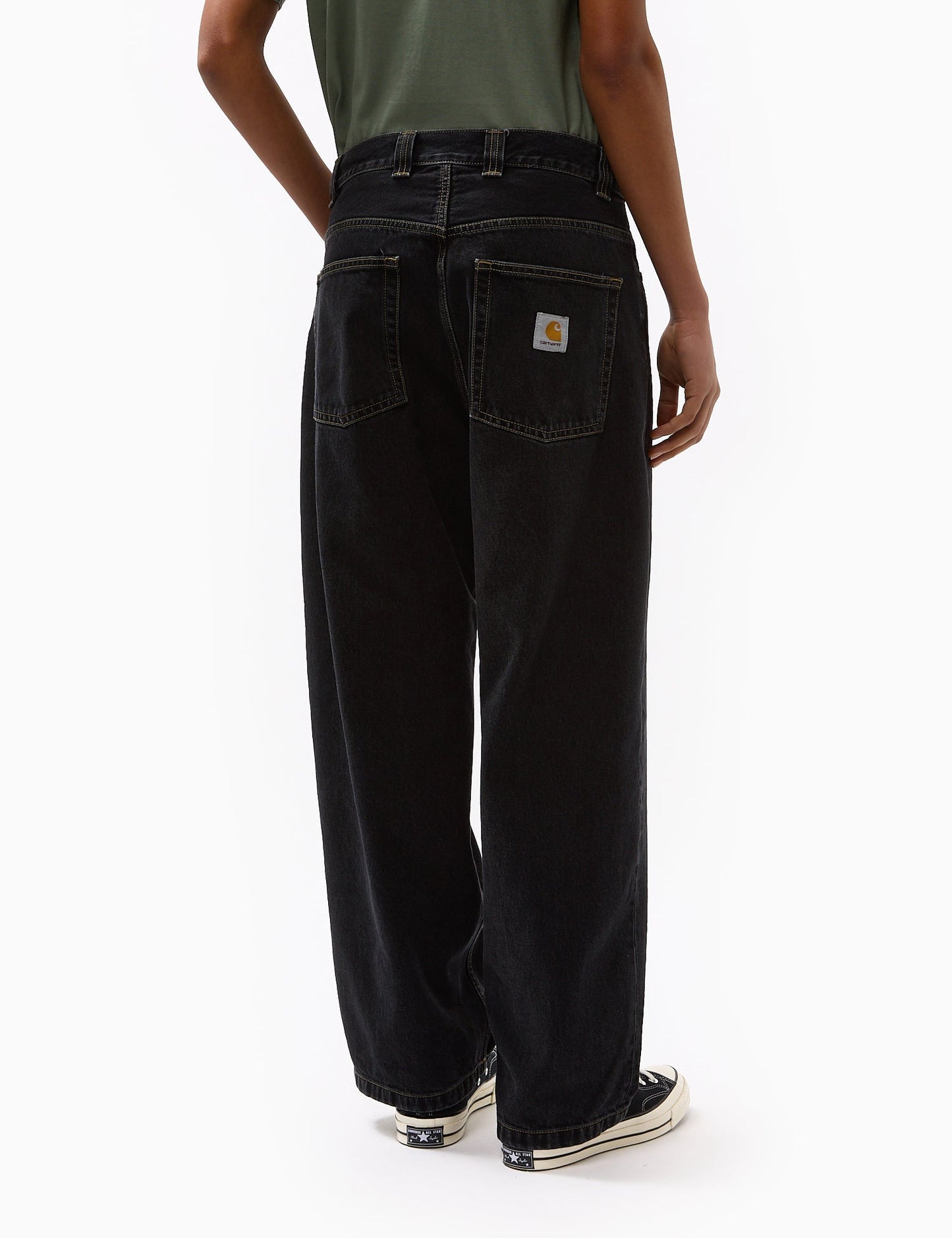 Brandon Pant – Black Stone Washed