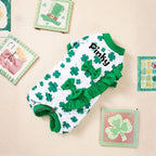 Personalized Pet Lucky St. Patrick's Day Jumpsuit | inCloth10