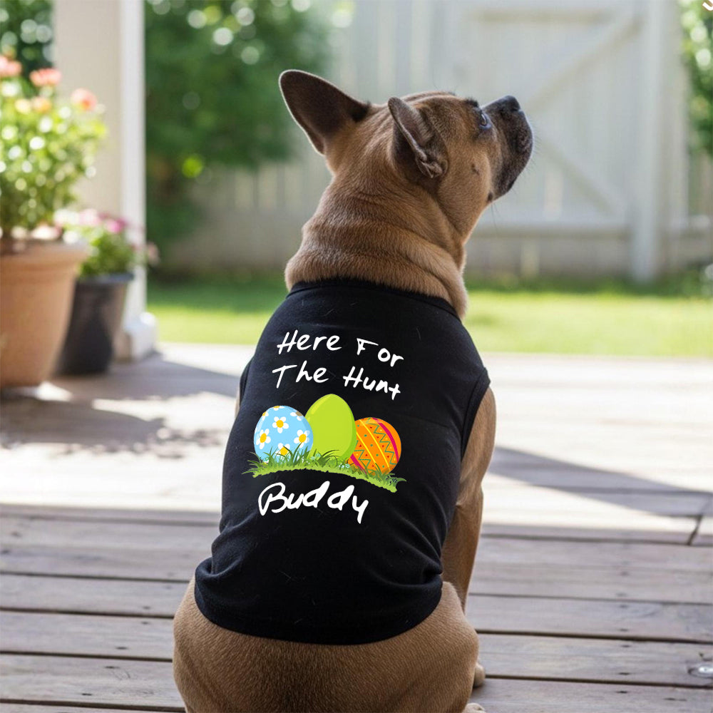 T-shirt personnalisé de Pâques pour animaux de compagnie | inCloth13