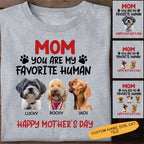 Personalized Mother's Day Pet Mom T-Shirt | inCloth65