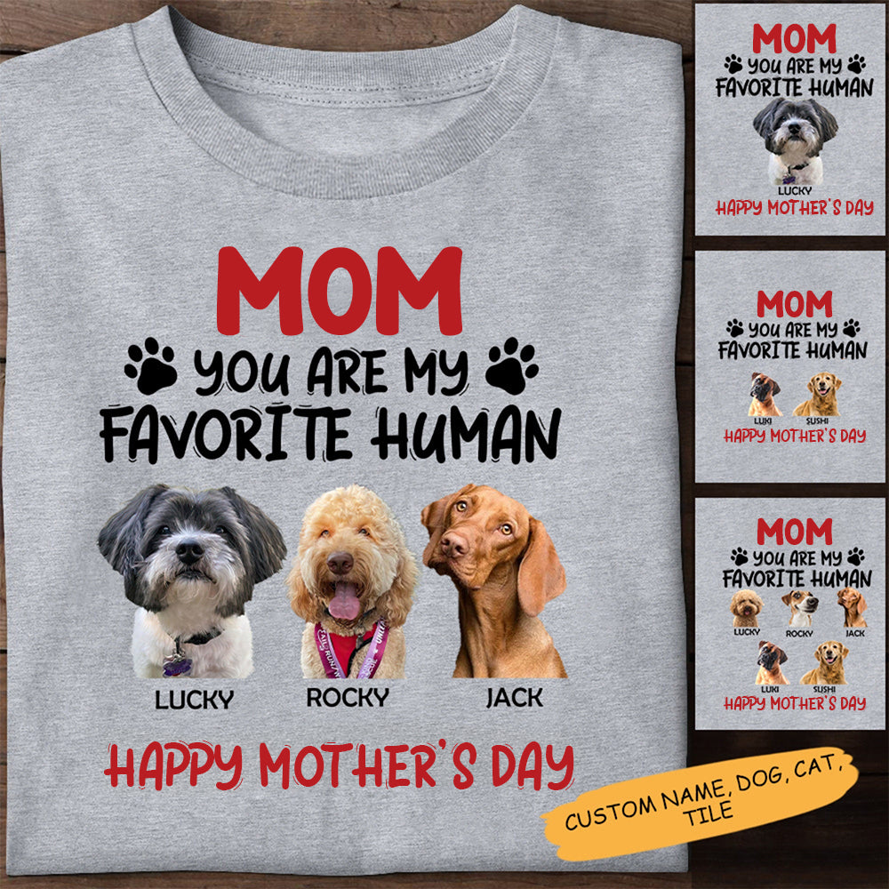 Personalisiertes Muttertag Haustiermama T-Shirt | inCloth65
