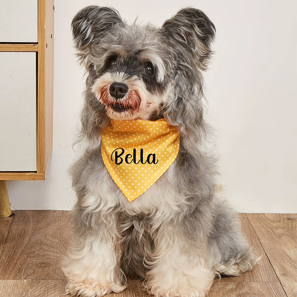 T-shirt personnalisé fête des Mères pour maman de chien et bandana pour animal | inCloth45