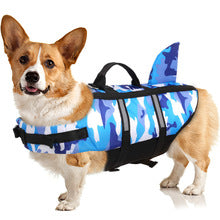 floaty - dog life jacket with head rest