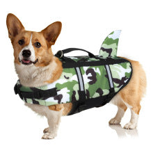 floaty - dog life jacket with head rest