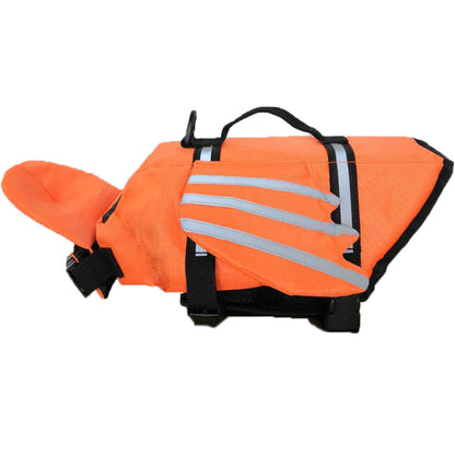 floaty - dog life jacket with head rest