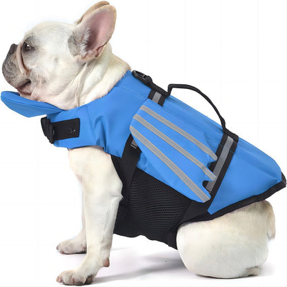 floaty - dog life jacket with head rest