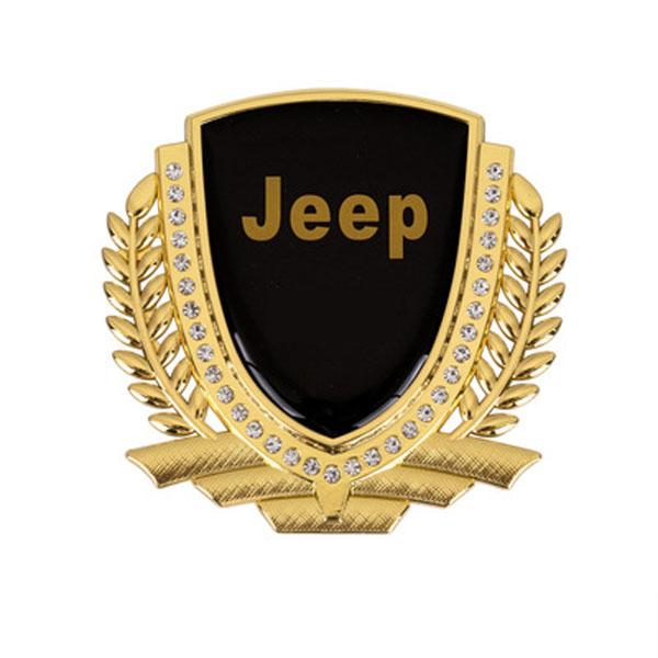 Hot Sale 🎉50% OFF🎉3D Wheat Ear Diamond Metal Creative Car Sticker