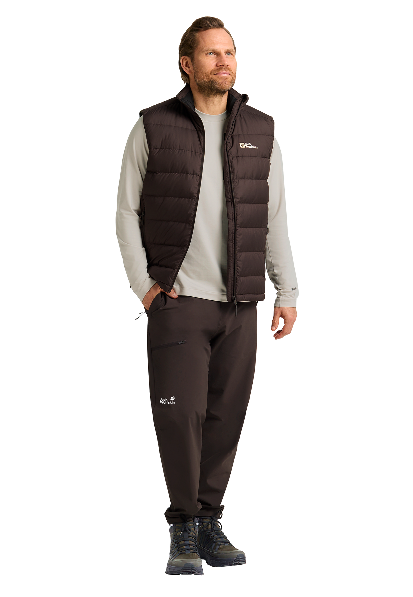 ATHER DOWN VEST M RDS