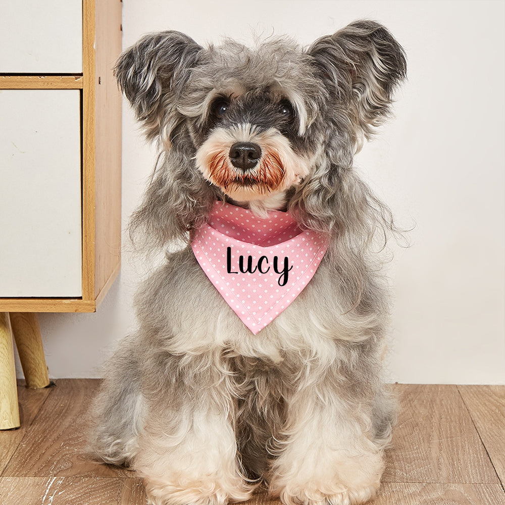 T-shirt personnalisé fête des Mères pour maman de chien et bandana pour animal | inCloth45