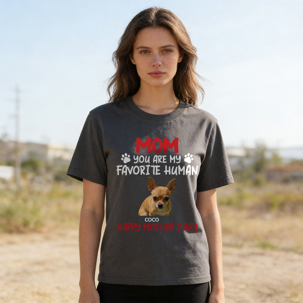 Personalisiertes Muttertag Haustiermama T-Shirt | inCloth65