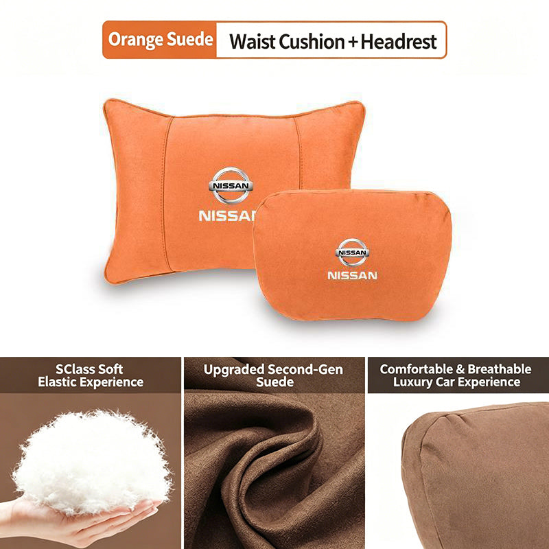 Hot Sale 🔥50% OFF🔥Maybach-Style Cushion Pillow(Headrest + Lumbar Support)
