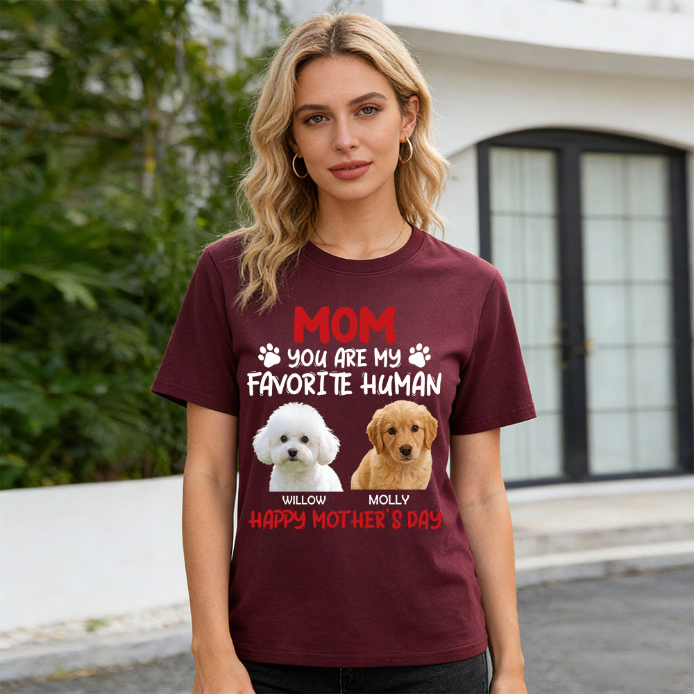 Personalisiertes Muttertag Haustiermama T-Shirt | inCloth65