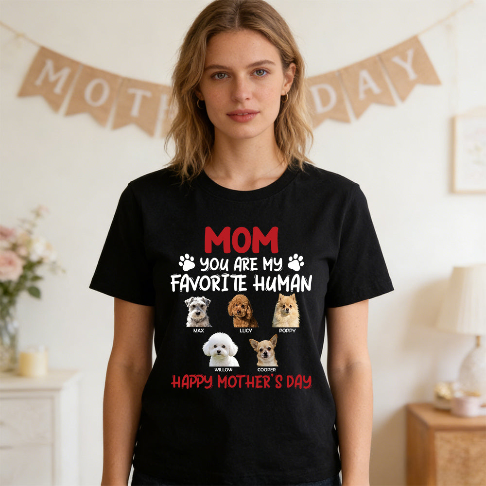 Personalisiertes Muttertag Haustiermama T-Shirt | inCloth65