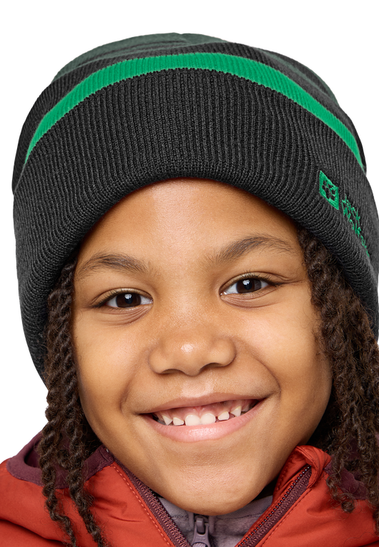 STRIPY KNIT BEANIE K