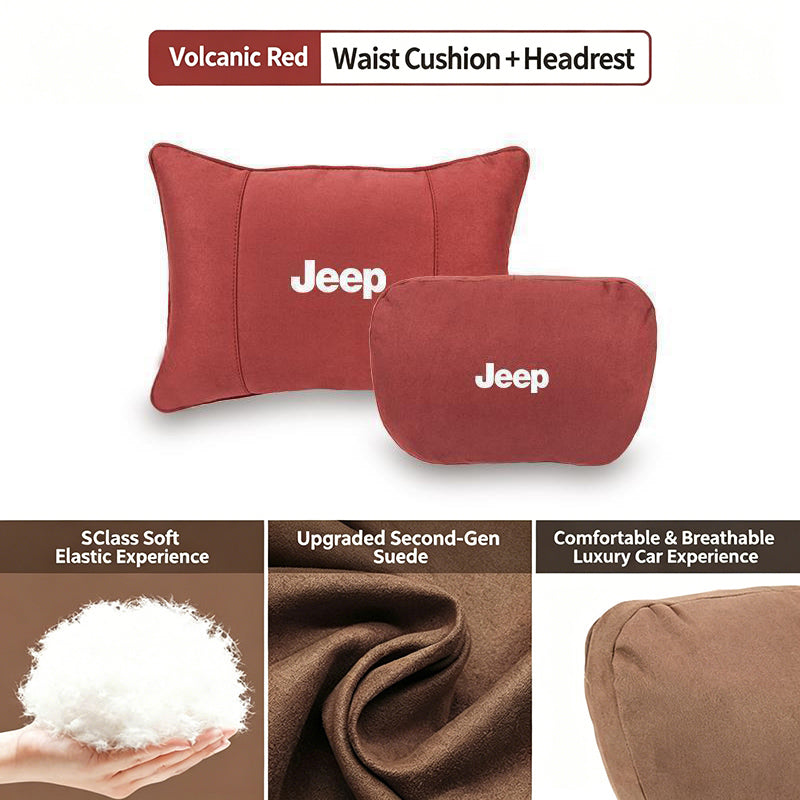Hot Sale 🔥50% OFF🔥Maybach-Style Cushion Pillow(Headrest + Lumbar Support)