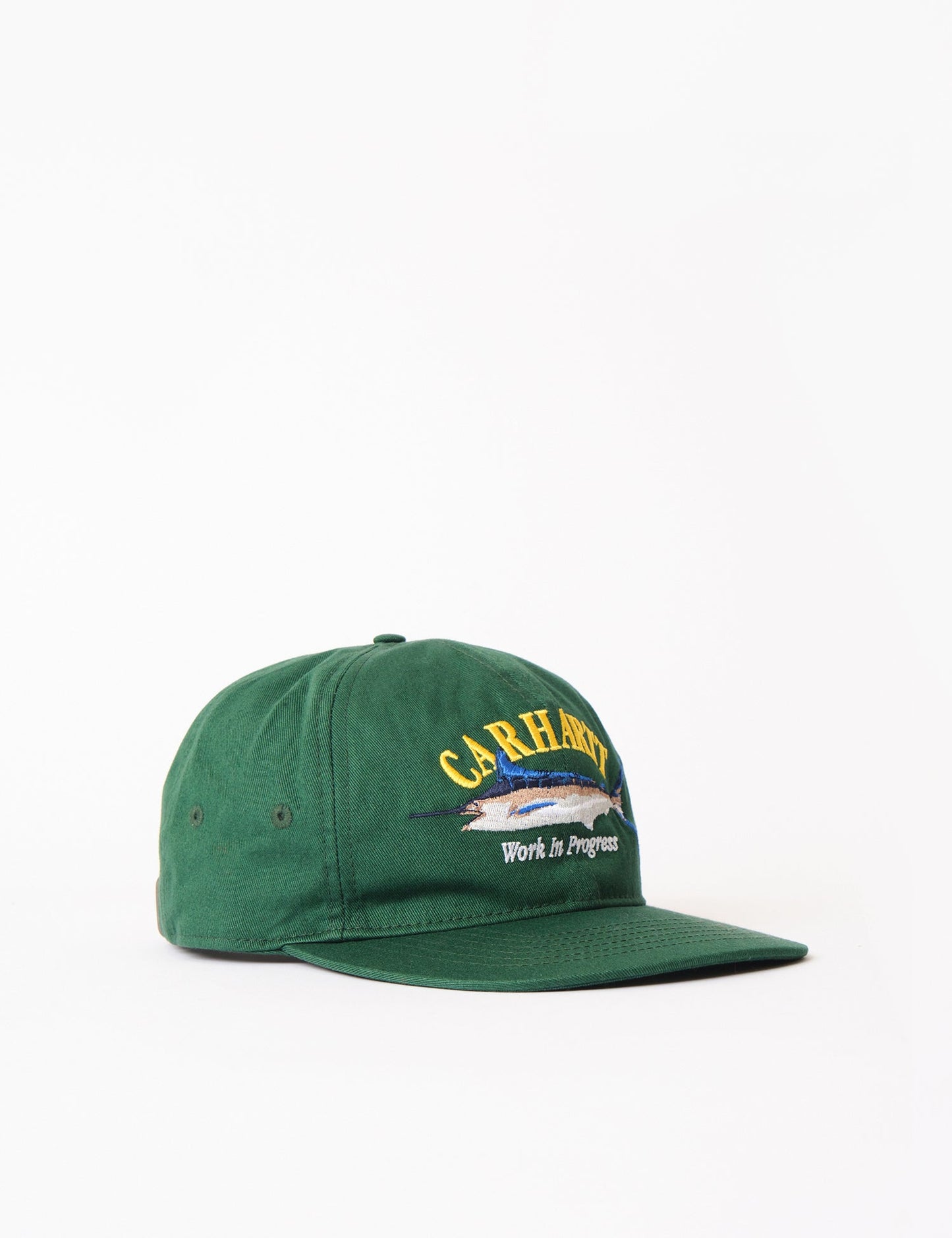 Casquette 6 panneaux Marlin - Noir