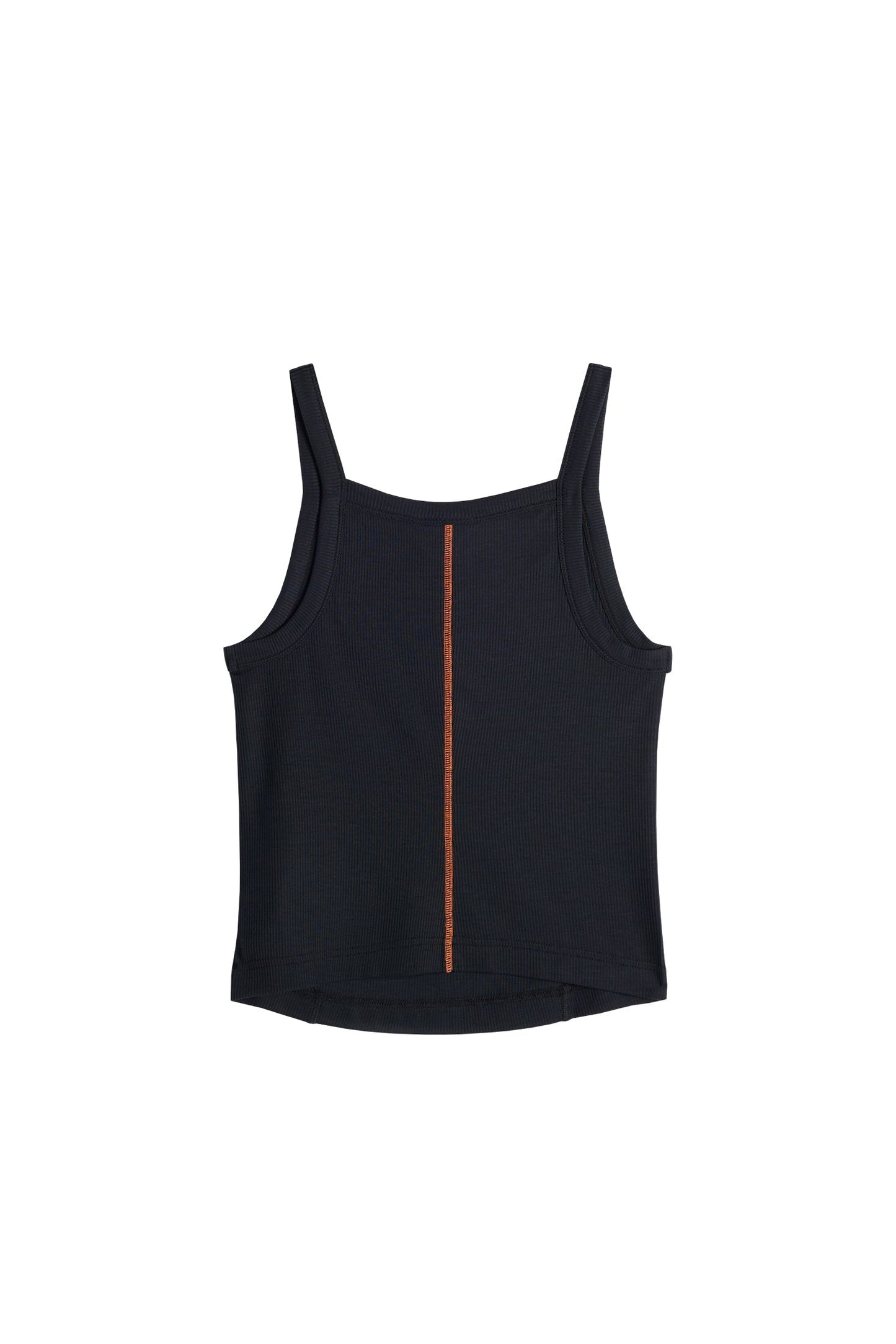 Meira Rib Tank Top / Black