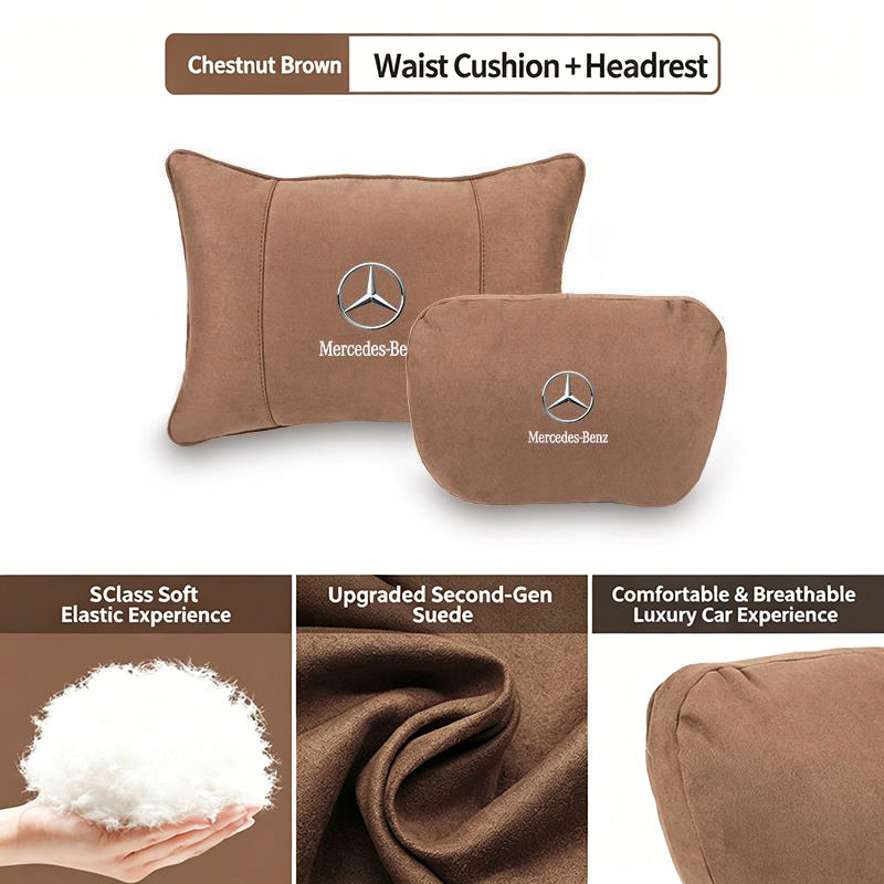 Hot Sale 🔥50% OFF🔥Maybach-Style Cushion Pillow(Headrest + Lumbar Support)