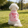 Personalized Embroidered Name Pet Summer T-Shirt | inCloth75