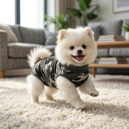 Personalized Name Anti Lick Pet Onesie | inCloth72