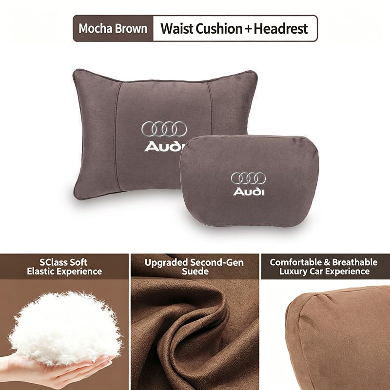 Hot Sale 🔥50% OFF🔥Maybach-Style Cushion Pillow(Headrest + Lumbar Support)