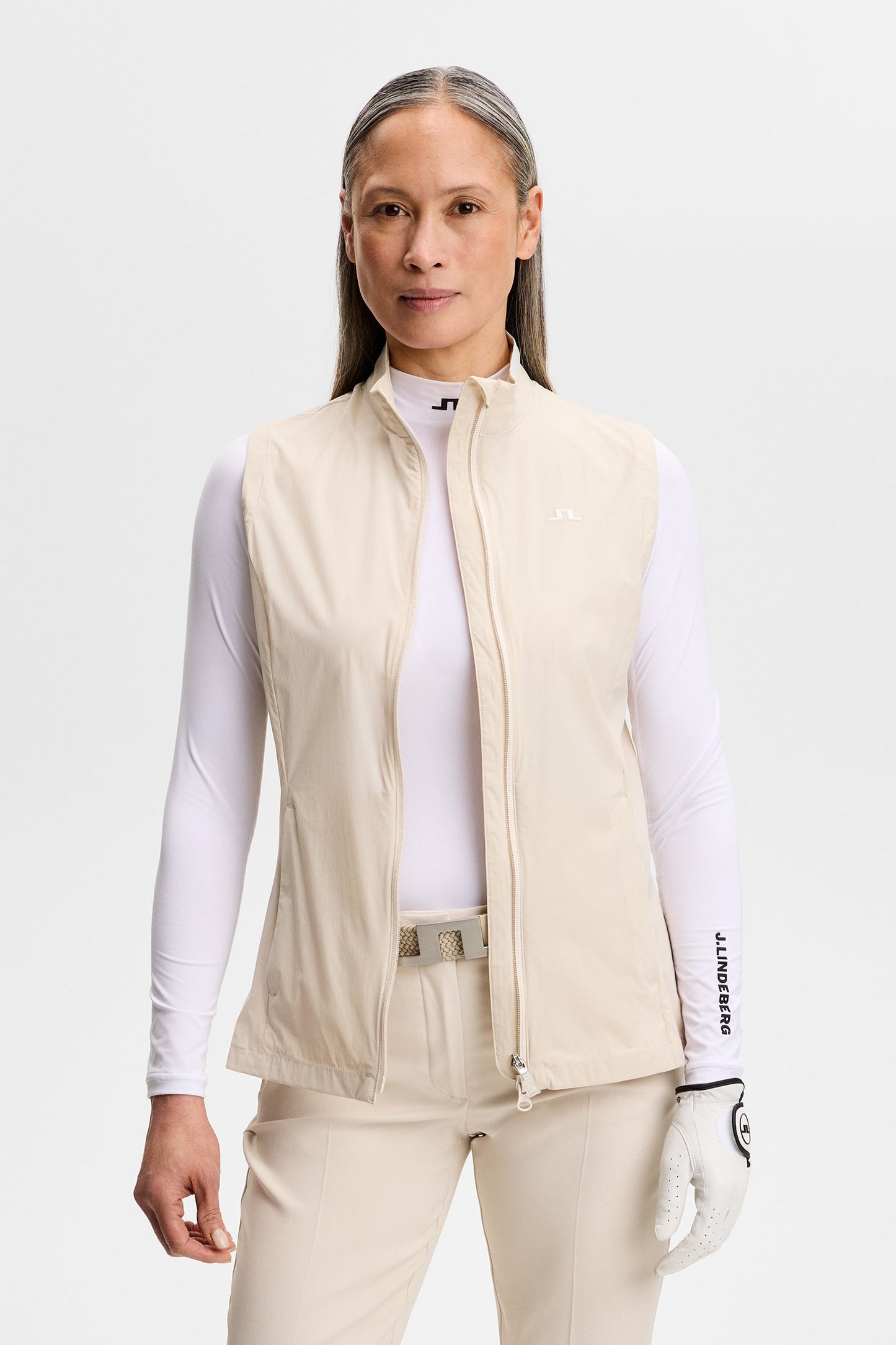 Thorine Wind Packable Vest / Moonbeam