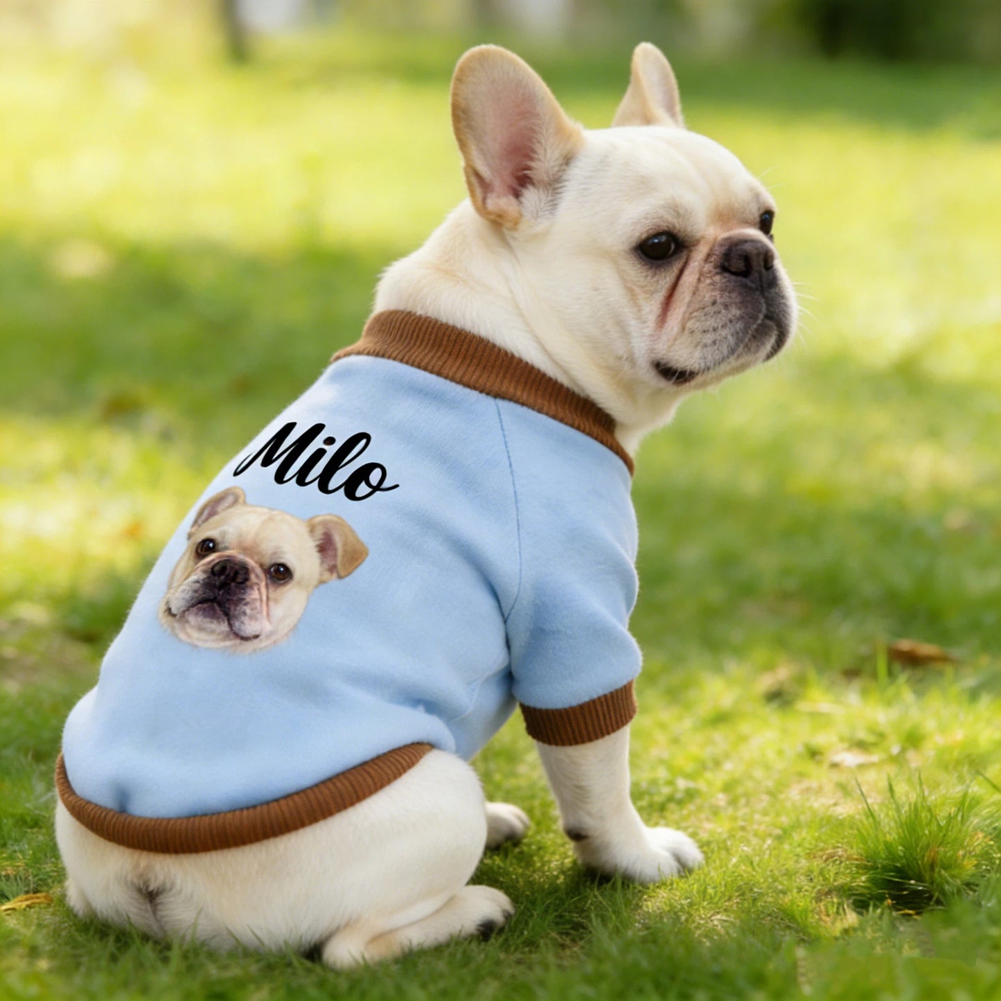 Personalisiertes Haustier-Sweatshirt mit Namen und Foto | inCloth26