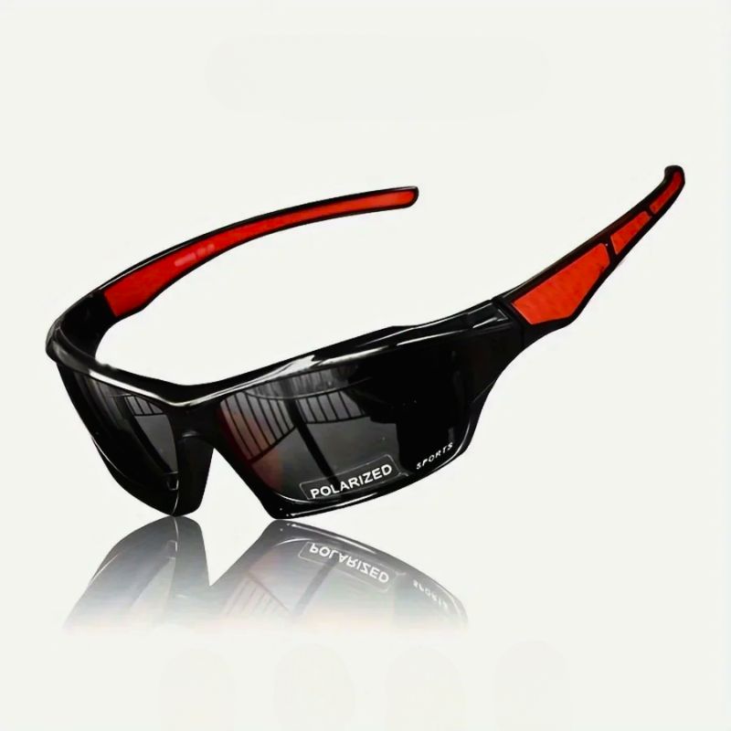 Lunettes de soleil de sport polarisées UV400 – Unisexe pour l'extérieur et la conduite