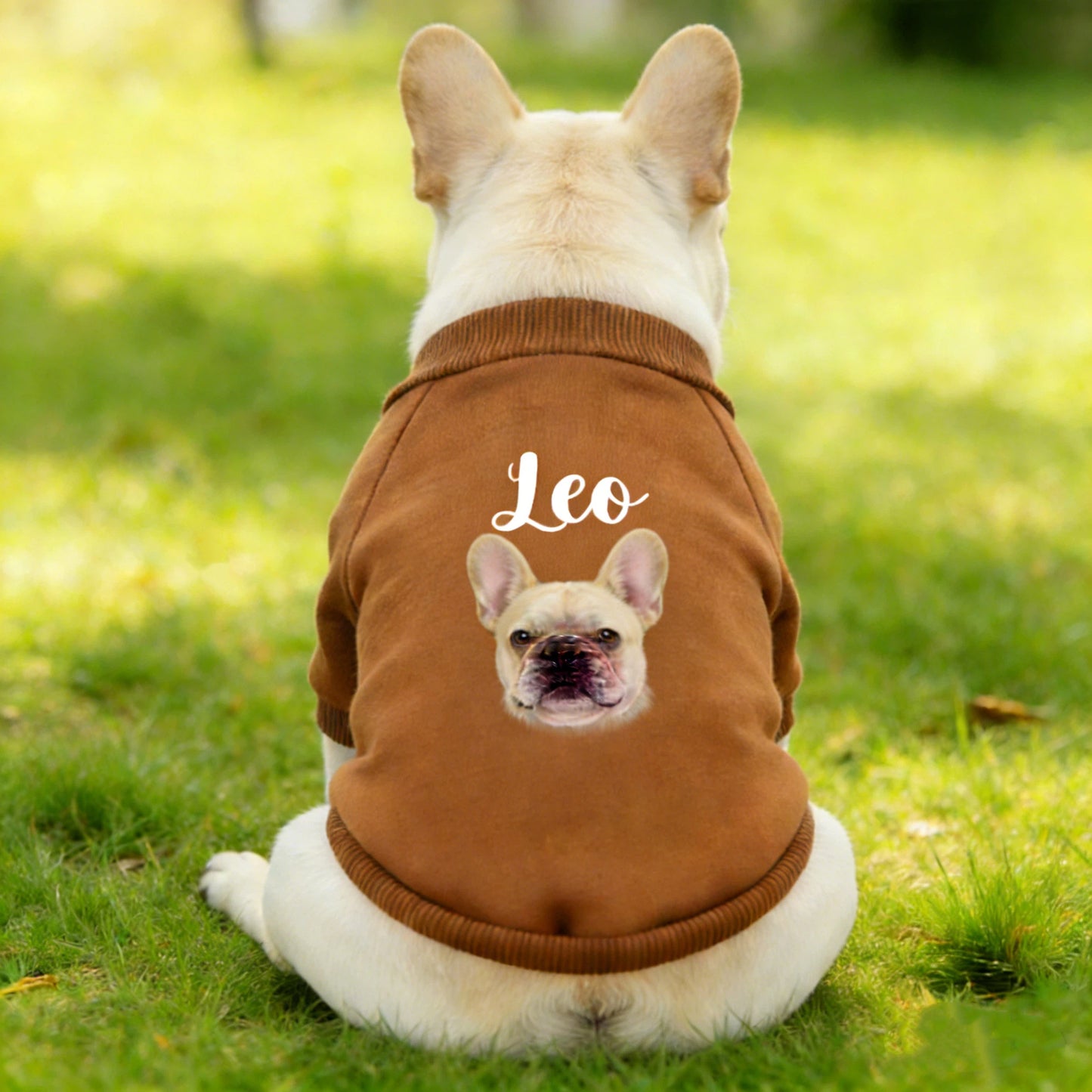Personalisiertes Haustier-Sweatshirt mit Namen und Foto | inCloth26