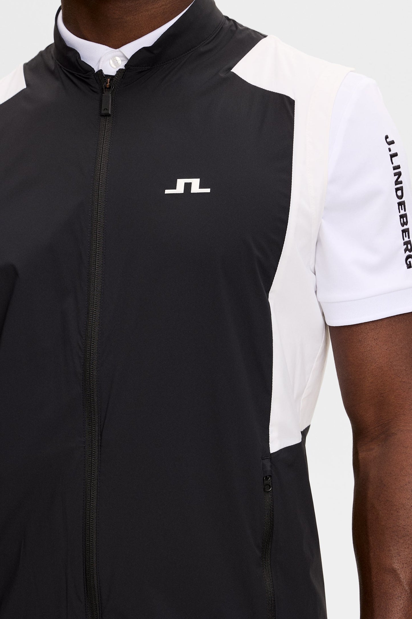 Jacs Zip Packable Vest / Black
