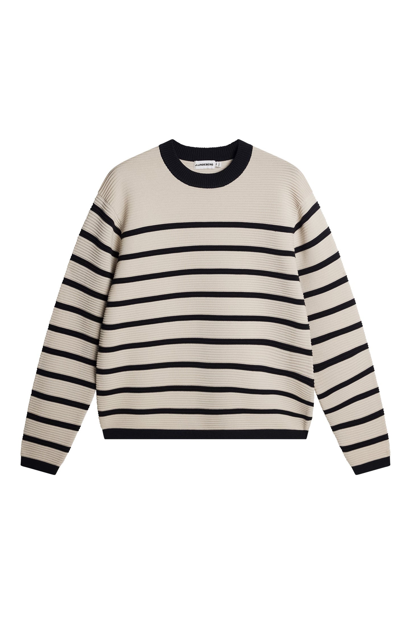 Sawyer Stripe Crew Neck / Moonbeam