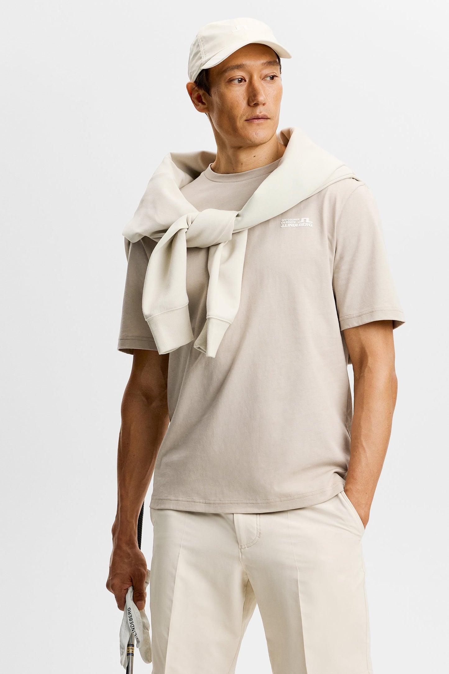 Graphic T-Shirt / Oyster Brown