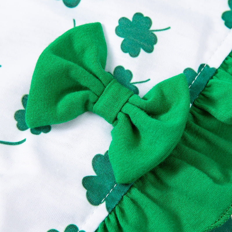 Combinaison personnalisée pour animaux de compagnie St. Patrick Chanceux | inCloth10