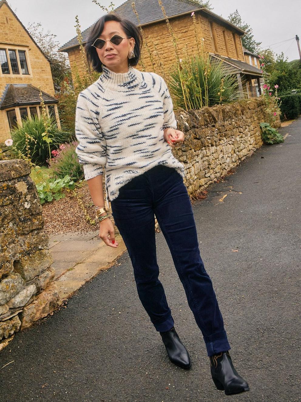Brooke Cord Straight Trouser