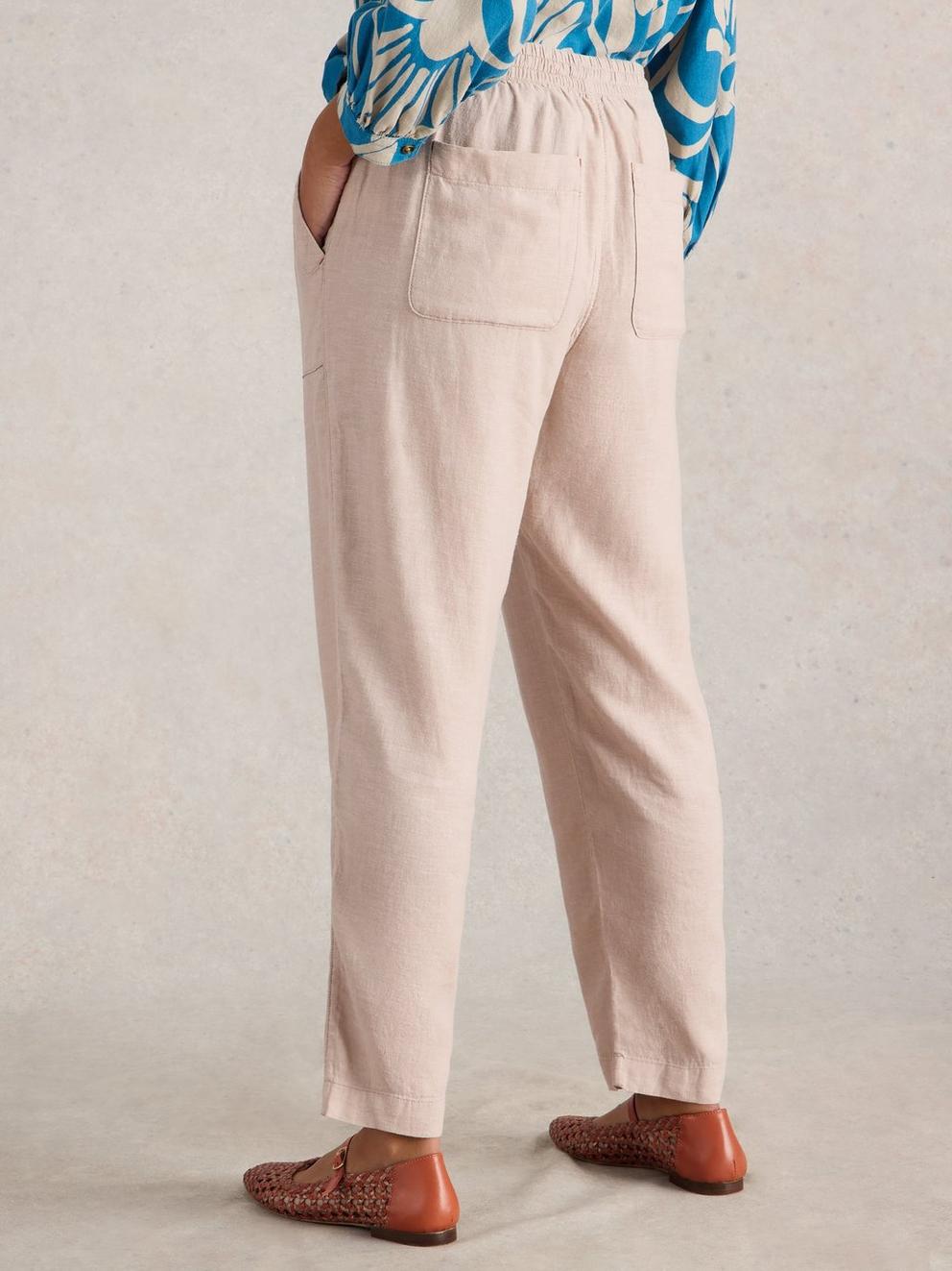 Linen Blend Elle Trouser