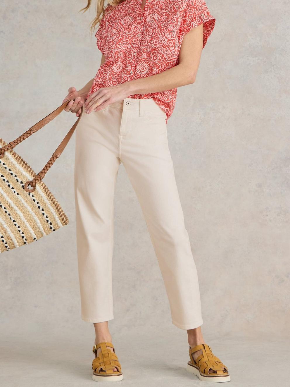 Blake Straight Jean Cropped