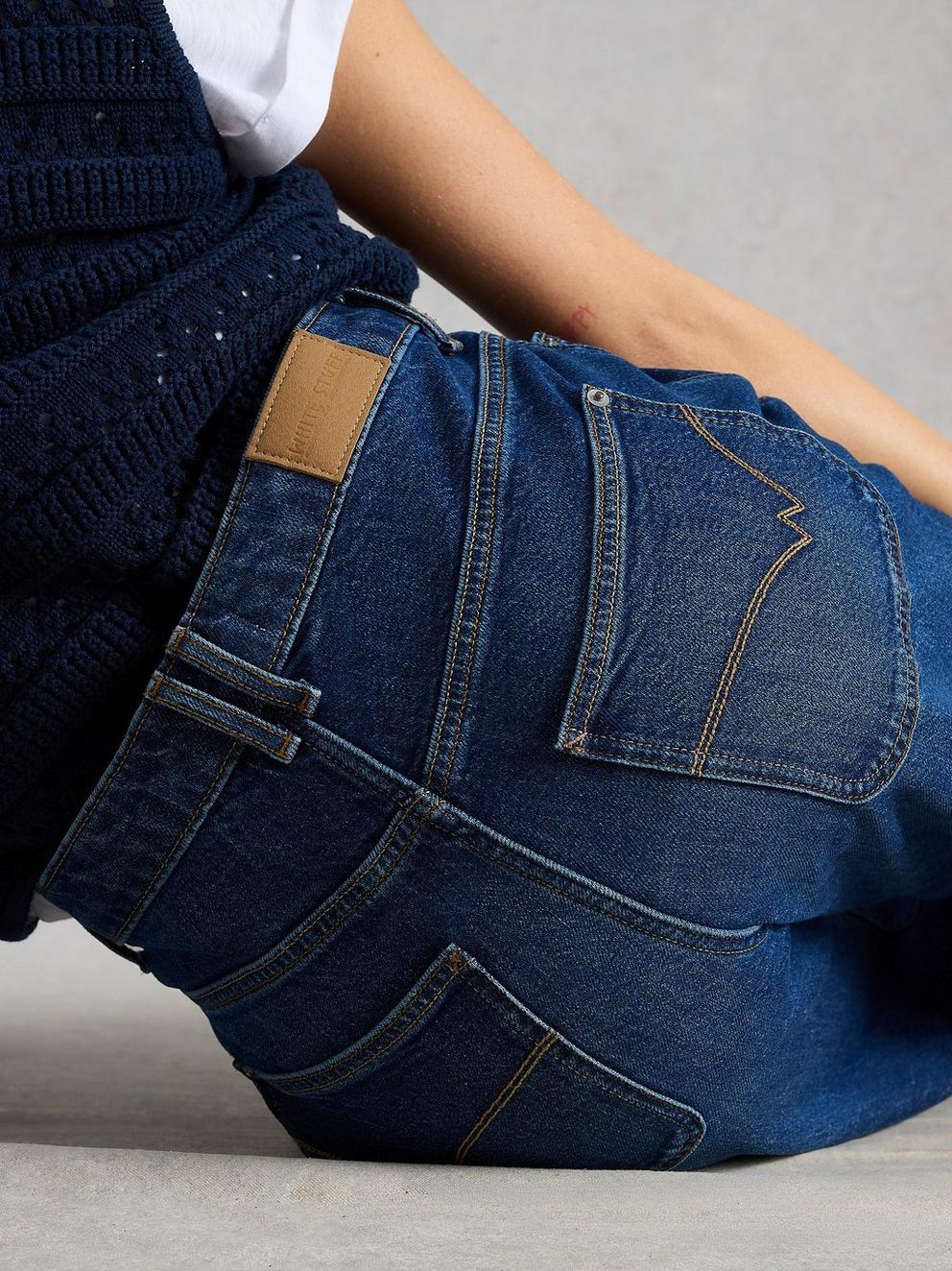 Tia Wide Leg Full Length Jean