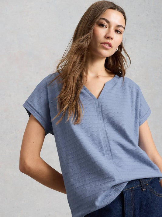 Nelly Notch Texture Tee