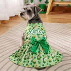 Personalized Pet Lucky St. Patrick’s Day Dress | inCloth01